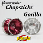 Yoyorecreation Chopsticks Gorilla Yo-Yo - Bi-Metal - Hirotaka Akiba Signature YoYo — view 5