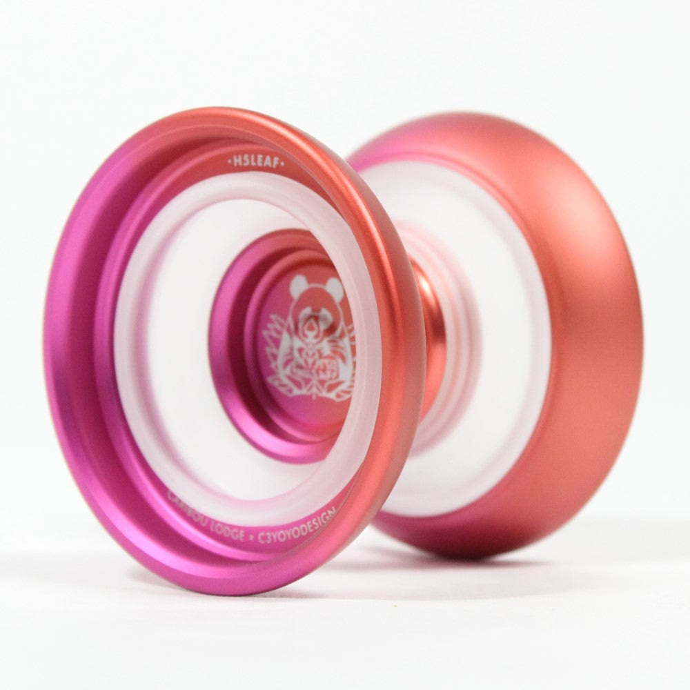 Caribou Lodge x C3yoyodesign H5LEAF Yo-Yo - Hybrid - PC and 6061 Aluminum YoYo — view 2