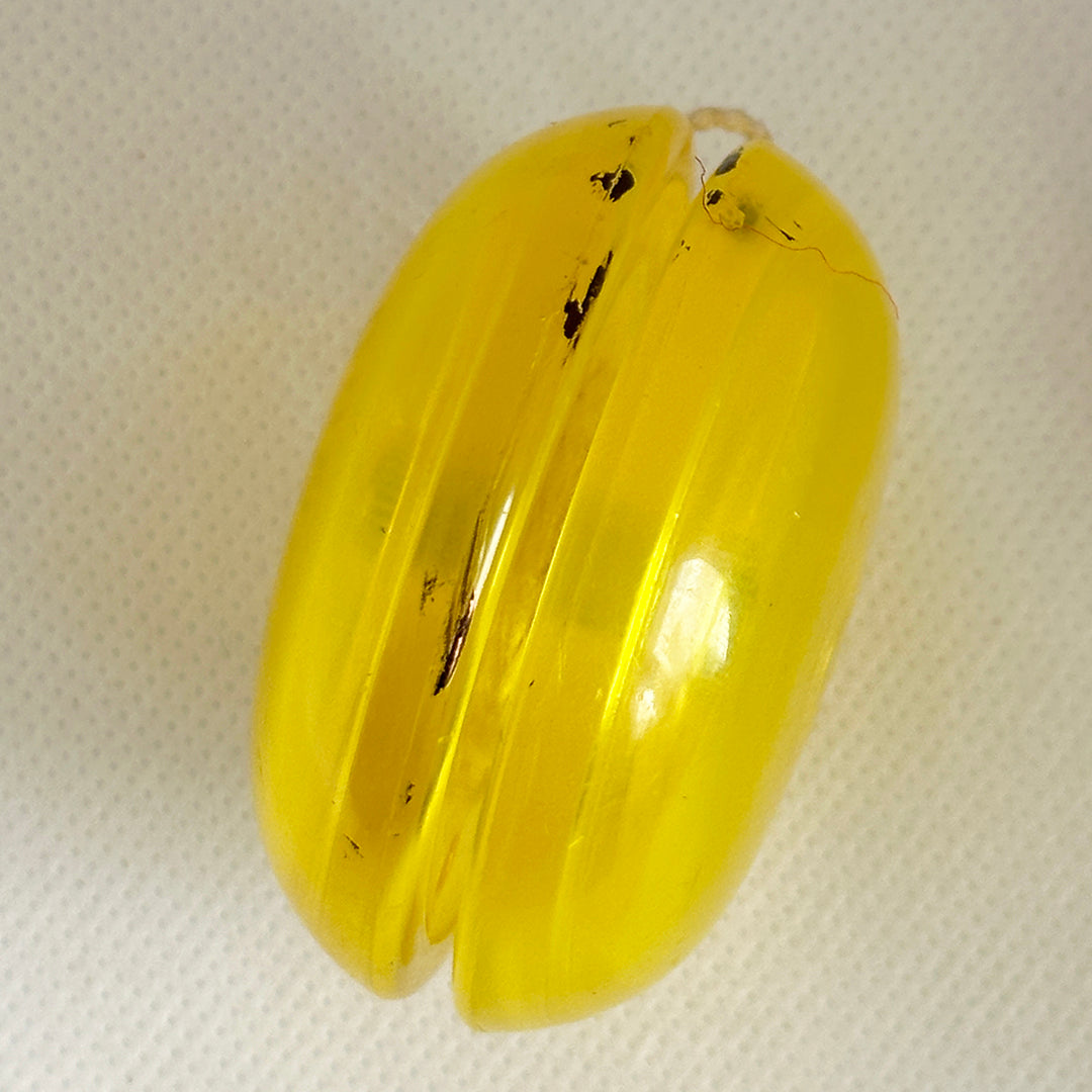 Vintage Duncan Fluer-de-lis Imperial Yo-Yo -Yellow- Very Good Condition-Made in USA — view 4
