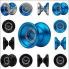 YoYoFactory Wide Angle Shutter Yo-Yo Blasted Aluminum Finish — view 2