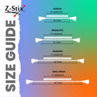 Z-Stix Professional Juggling Flower Sticks-Devil Sticks and 2 Hand Sticks, High Quality, Beginner Friendly - Animal Series —