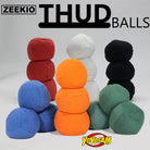 Zeekio Thud Juggling Ball Set - Lightweight 90g Beanbag Ball/Footbag - Super Soft - Set of Three (3)