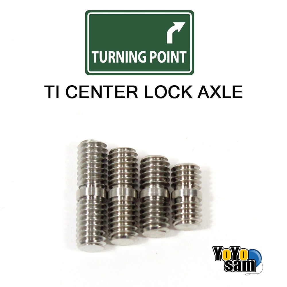 Turning Point Yo-Yo Axle - Titanium Center Lock YoYo Axle