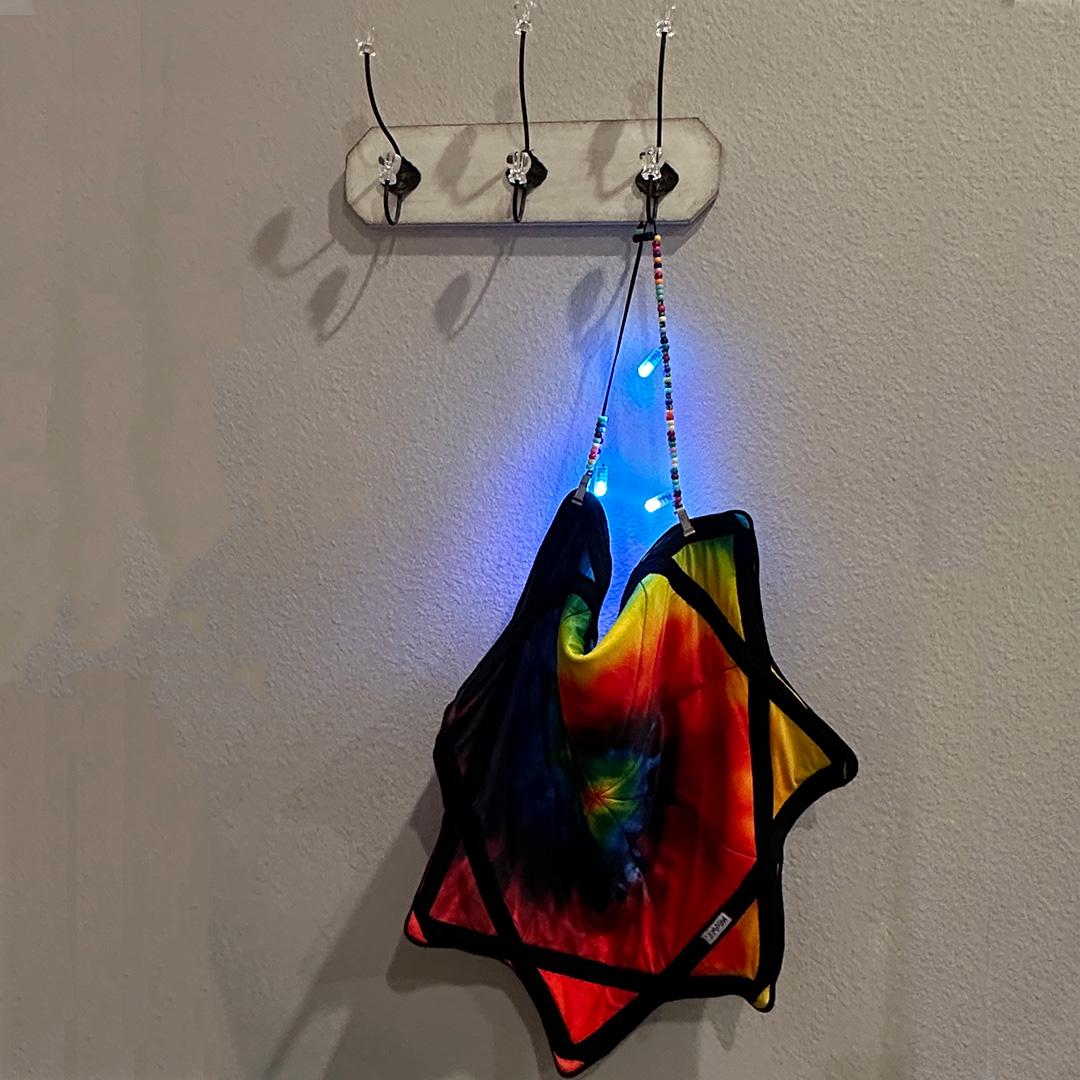 Mougee Clip - Carry Your Mougee Flow Star Around In Style - Adjustable Length, Heavy Duty Clips, LED Light — view 6