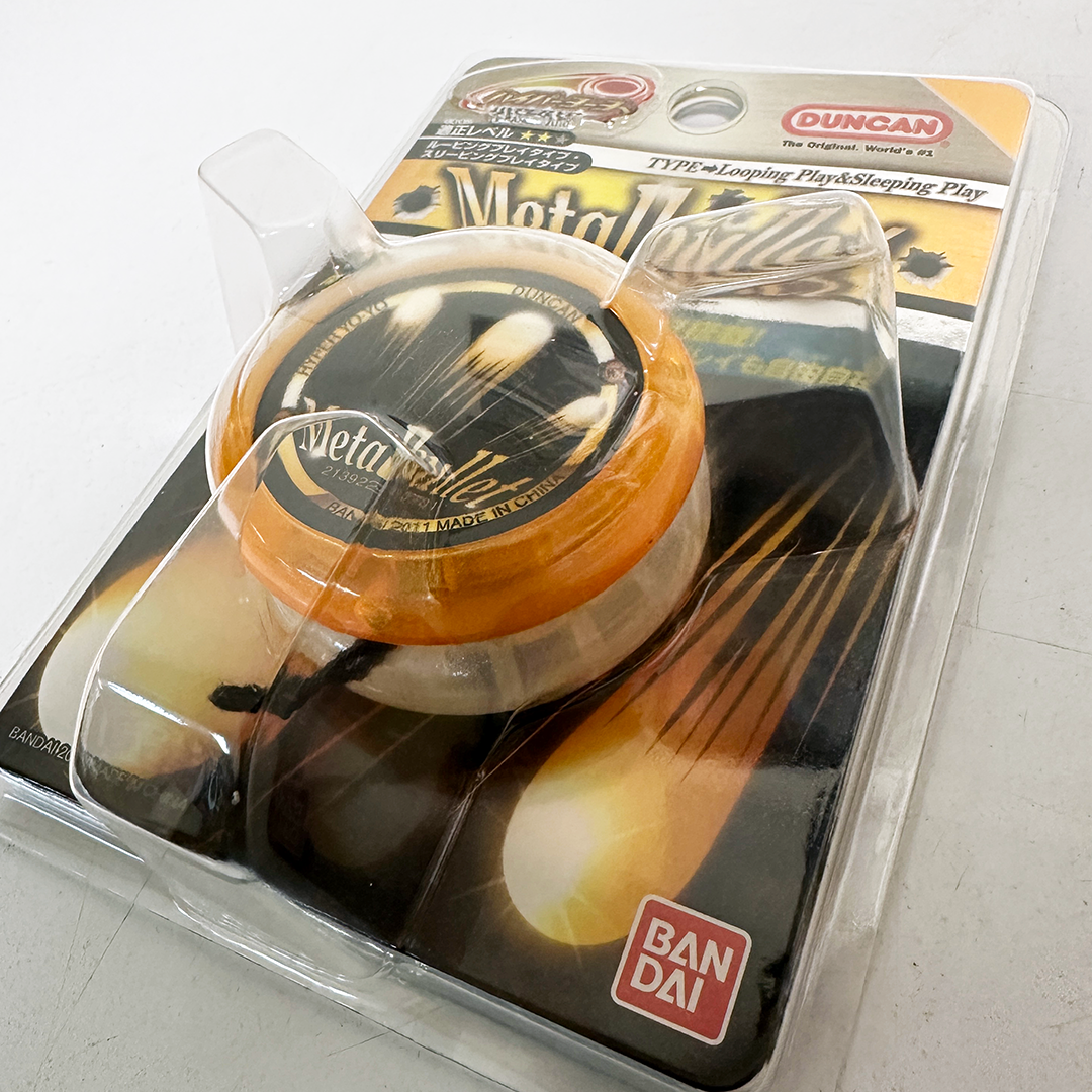 Vintage Duncan Metal Bullet YO-YO Released by Ban Dai in Japan in 2010 Orange — view 2