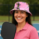 Pickle Monsters Bucket Hat - Fun Pickleball Hat Featuring the Dreaded Pickle Monster Crew — view 2