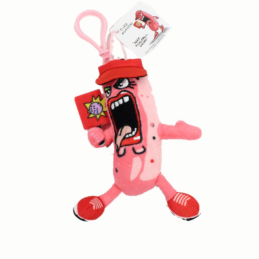 Pickle Monsters Plush Pickleball Keychain - Plushie Doll — view 11