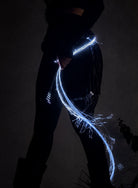 Zeekio Pixel Whip - 6' Fiber Optic Flow Toy - Colors Changing Light Party