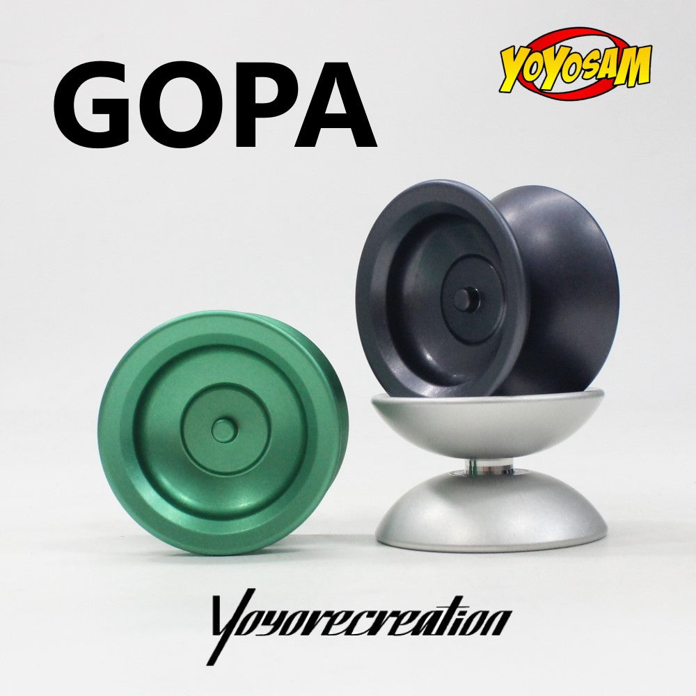 Yoyorecreation GOPA Yo-Yo - Slim Organic Mono-Metal - Hajime Miura Signature YoYo — view 2