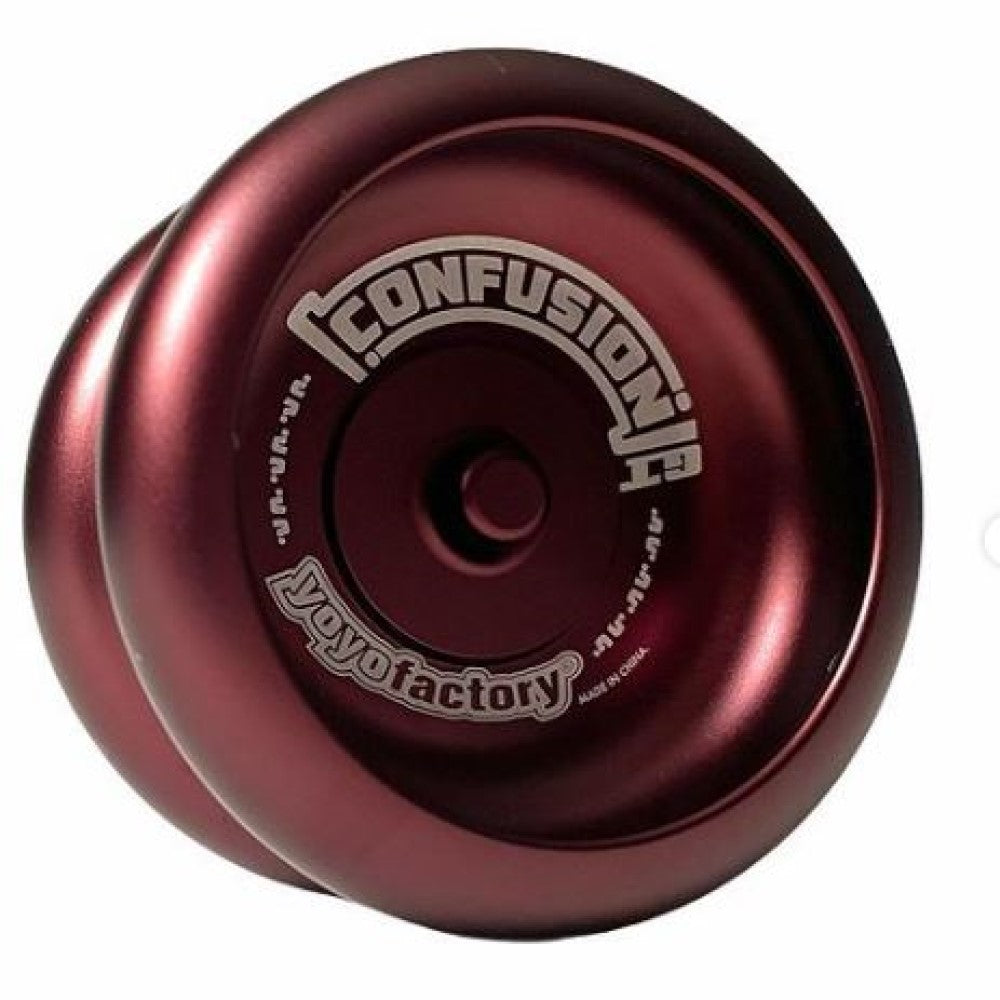 YoYoFactory Confusion Yo-Yo - 6061 Aluminum- Plays Responsive or Unresponsive by Switching the Pads! — view 3