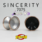 Ace Yo Sincerity Yo-Yo - 7075 Aluminum with Stainless Steel Ring - Bi-Metal YoYo