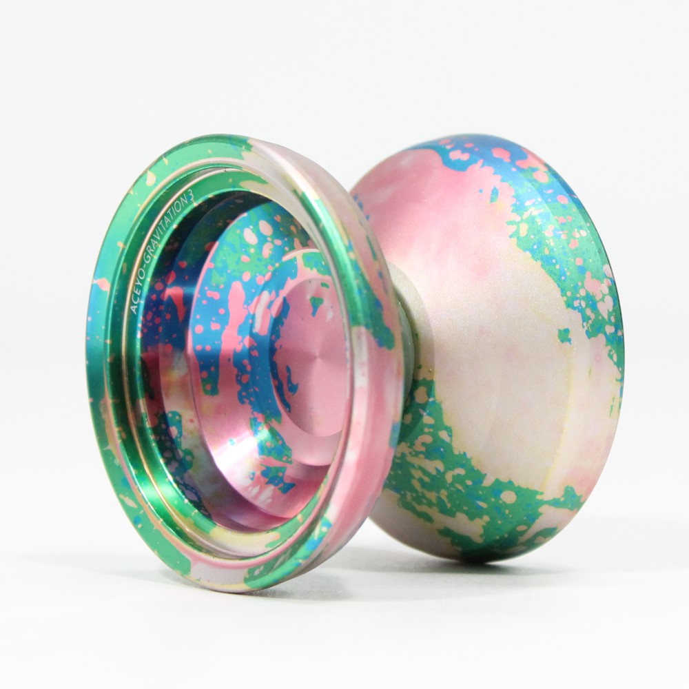 Ace Yo Gravitation 3 Yo-Yo - V Shape Mono-Metal YoYo with Blasted Catch Zone — view 5