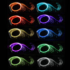 Zeekio Pixel Whip - 6' Fiber Optic Flow Toy - Colors Changing Light Party — view 9