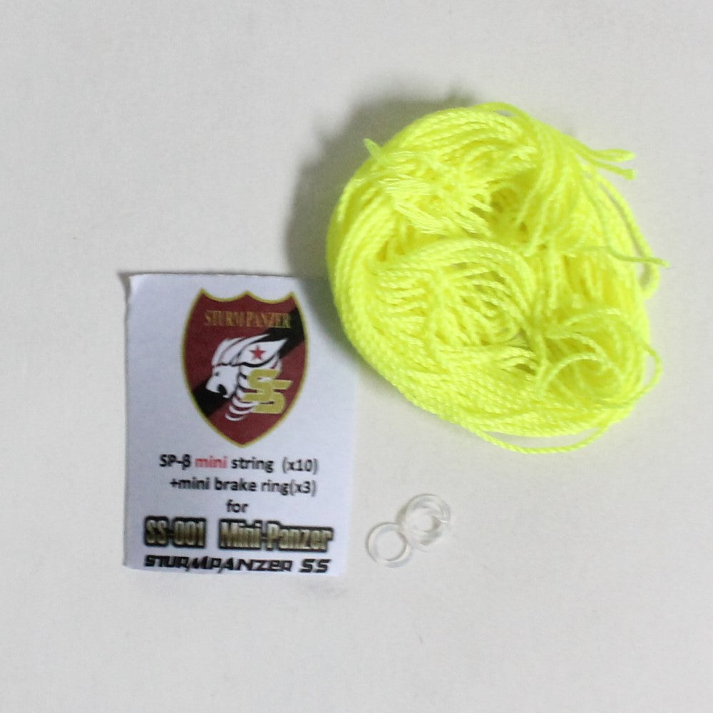 Sturm Panzer Mini Yo-Yo String 10 Pack & 3 Mini YoYo Brake Ring for the Mini Panzer