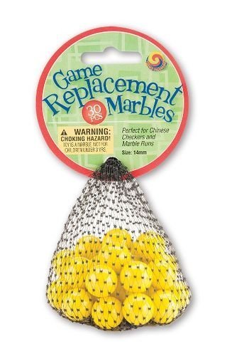 Mega Games Glass Marbles - Replacement Marbles for Chinese Checkers - [Set of 30], Standard Size — view 8