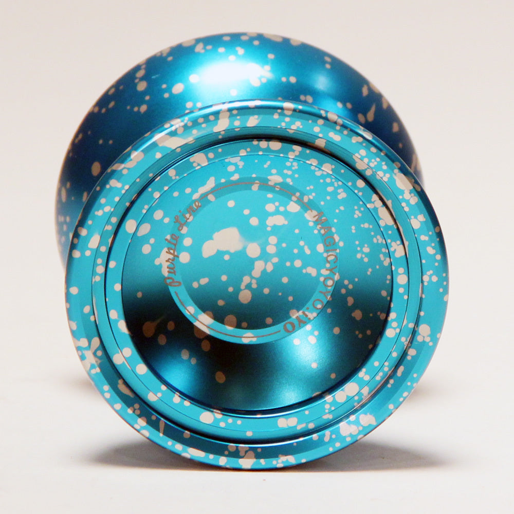 MAGICYOYO & iYO Purple Line Aluminum Yo-Yo — view 4