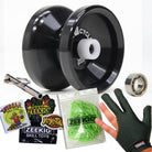 Zeekio Spin Cycle Yo-Yo - Beginner Responsive Beginner Aluminum YoYo - Extra Bearing, Tool, Strings, Glove, Stickers — view 8