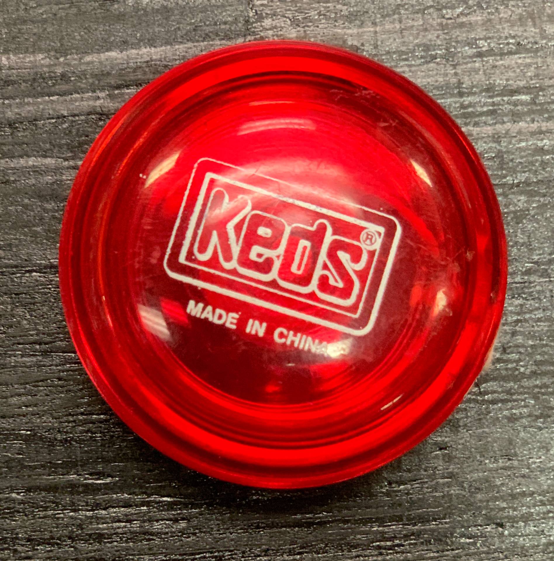 Vintage collectable Advertising Yo-Yo KEDS - Red VE818