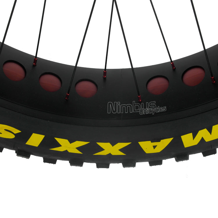 Nimbus Hatchet 26" Mountain Unicycle - Maxxis Minion FBR Tire (Grey Frame) — view 3