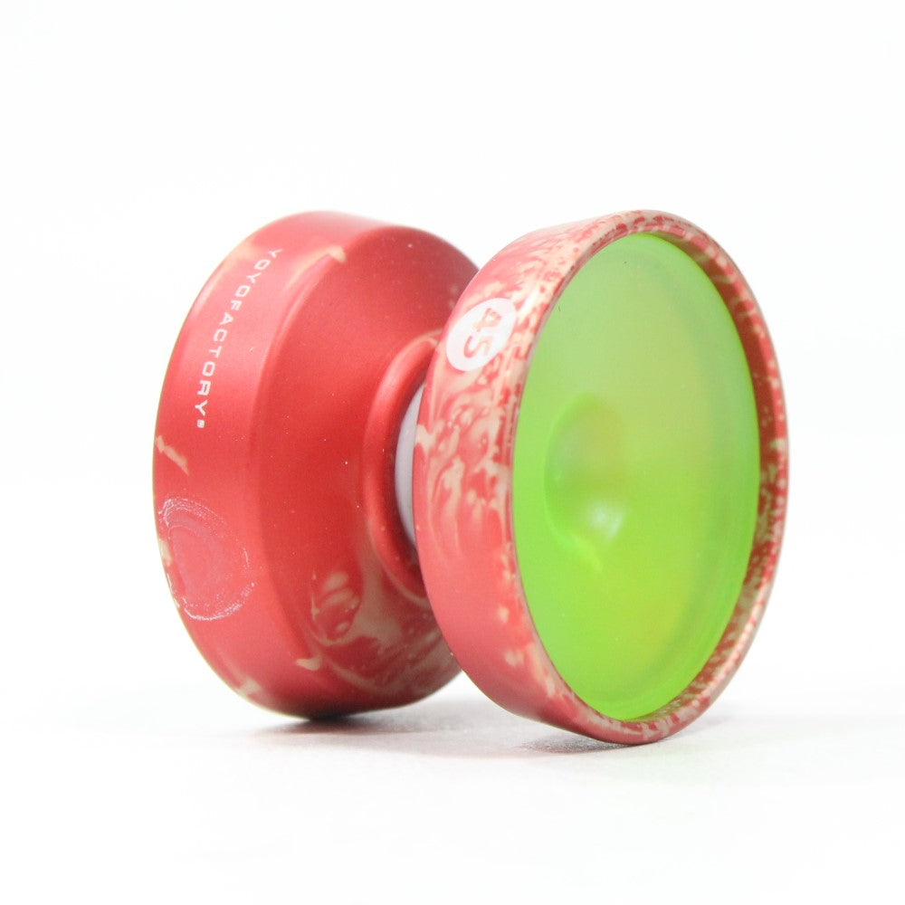 YoYoFactory 45 YoYo - Fingerspin Cap - Undersized Metal Yo-Yo — view 5