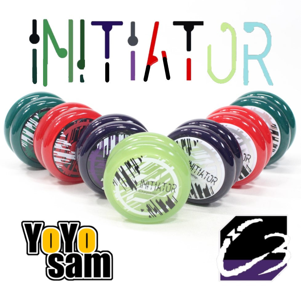 C3yoyodesign InitiatorYo-Yo - Polycarbonate Looping YoYo with Metal Spacer
