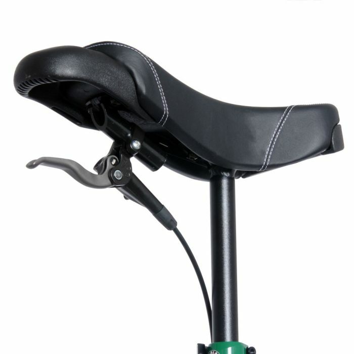 Nimbus 27.5" Oracle Unicycle - Mountain - Green Rim, Black Frame — view 4
