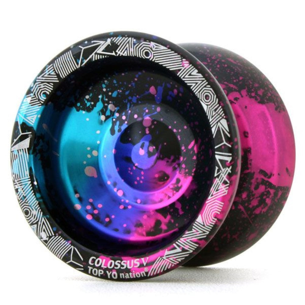 TOP YO Colossus V Yo-Yo - 5th Generation High Performance YoYo - 7-Series Aluminum Alloy! - YoYoSam
