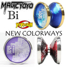 MAGICYOYO Bi ''Bismuth'' Yo-Yo - Aluminum with Stainless Steel Rim - Bi-Metal YoYo — view 3