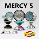 Ace Yo Mercy 5 Yo-Yo - 6061 Aluminum with Stainless Steel Rings -Bi-Metal YoYo