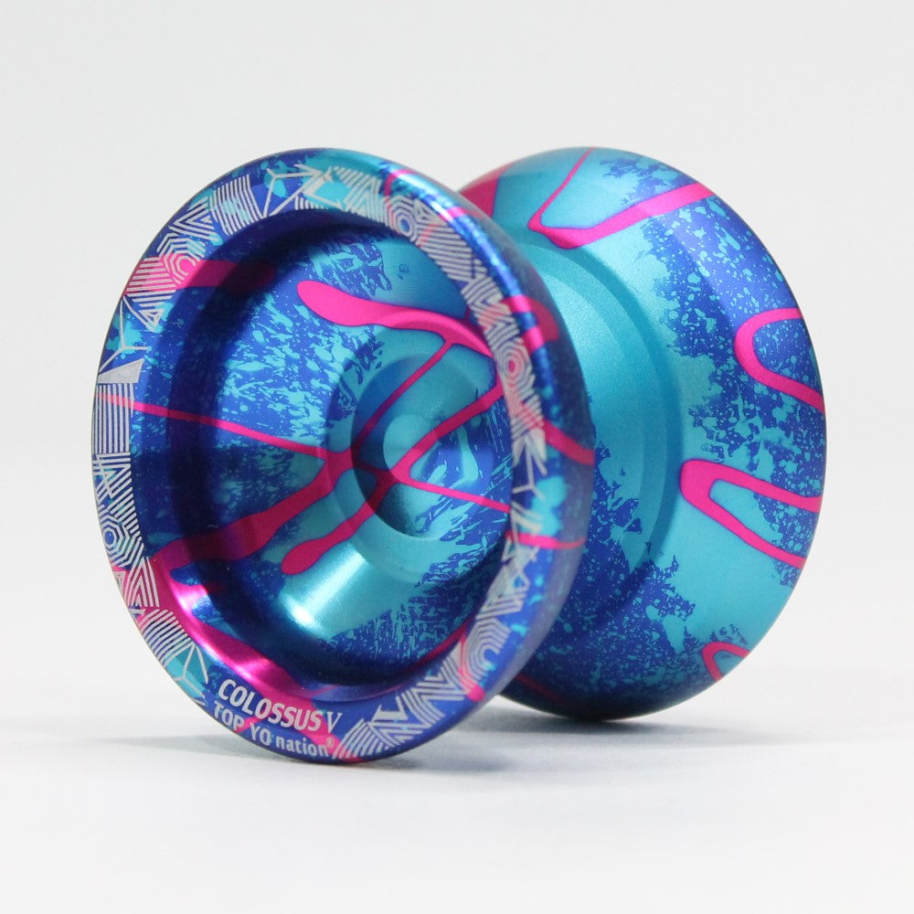 TOP YO Colossus V Yo-Yo - 5th Generation High Performance YoYo - 7-Series Aluminum Alloy! - YoYoSam