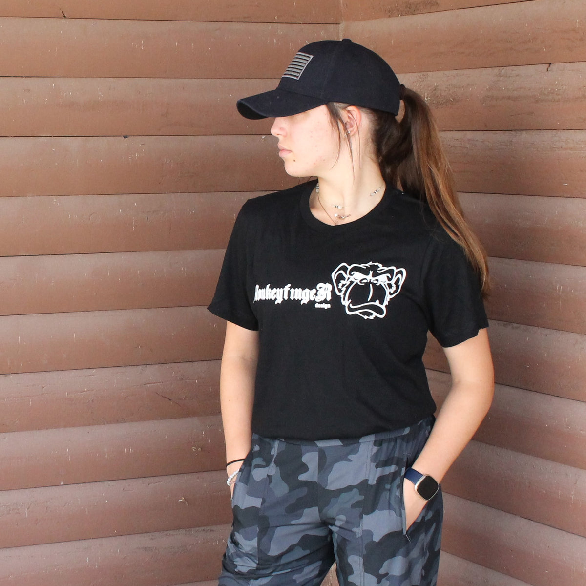 MonkeyfingeR Yo-Yo Design T-Shirt - Official Cranky Logo Tee — view 6
