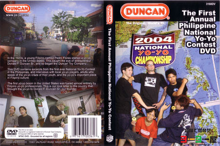 Duncan The First Annual Philippine National Yo-Yo Contest DVD 2004 — view 2