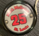 Vintage MLB Great Mark McGuire Yo-Yo #25 VE814 — view 2