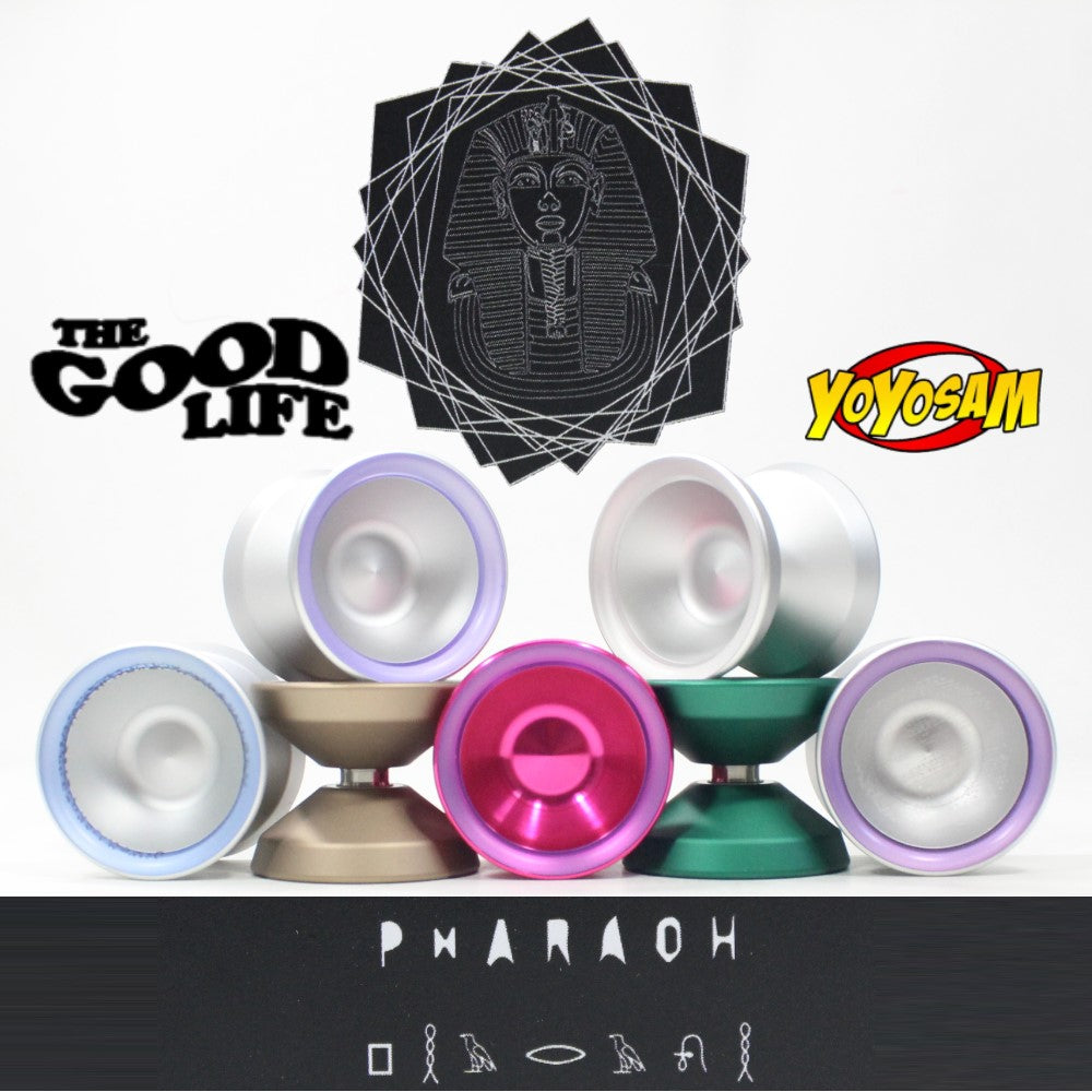 The Good Life Pharaoh Yo-Yo - Monometal with Acrylic Ring - Filip David Signature YoYo