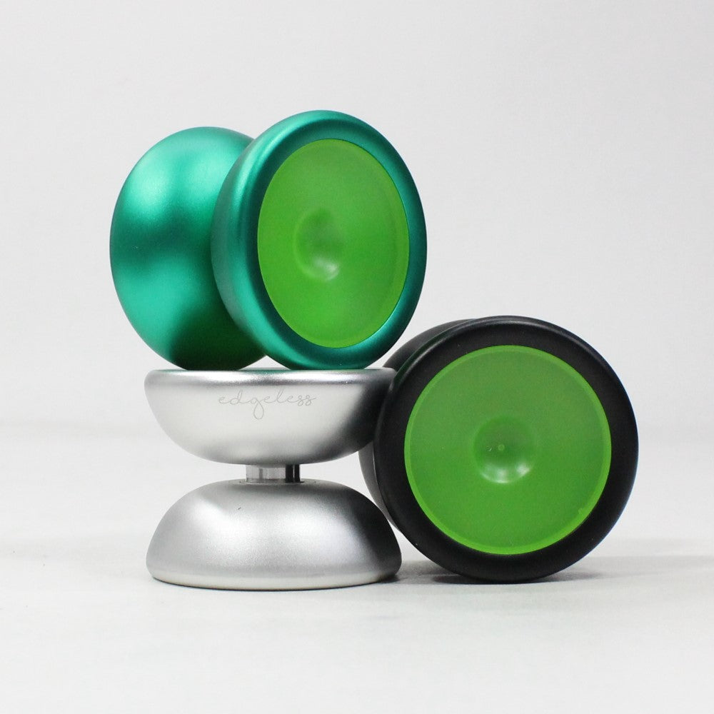 YoYoFactory Edgeless Fingerspin Yo-Yo - Finger Spin Caps - Signature Model YoYo for World Champion Evan Nagao — view 4