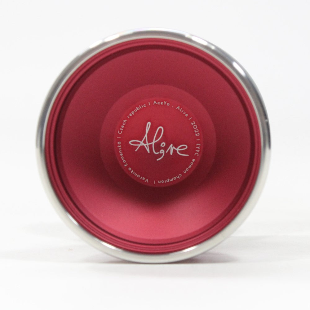 Ace Yo Alive Yo-Yo - Veronika Kamenska Signature Bi-Metal YoYo — view 3