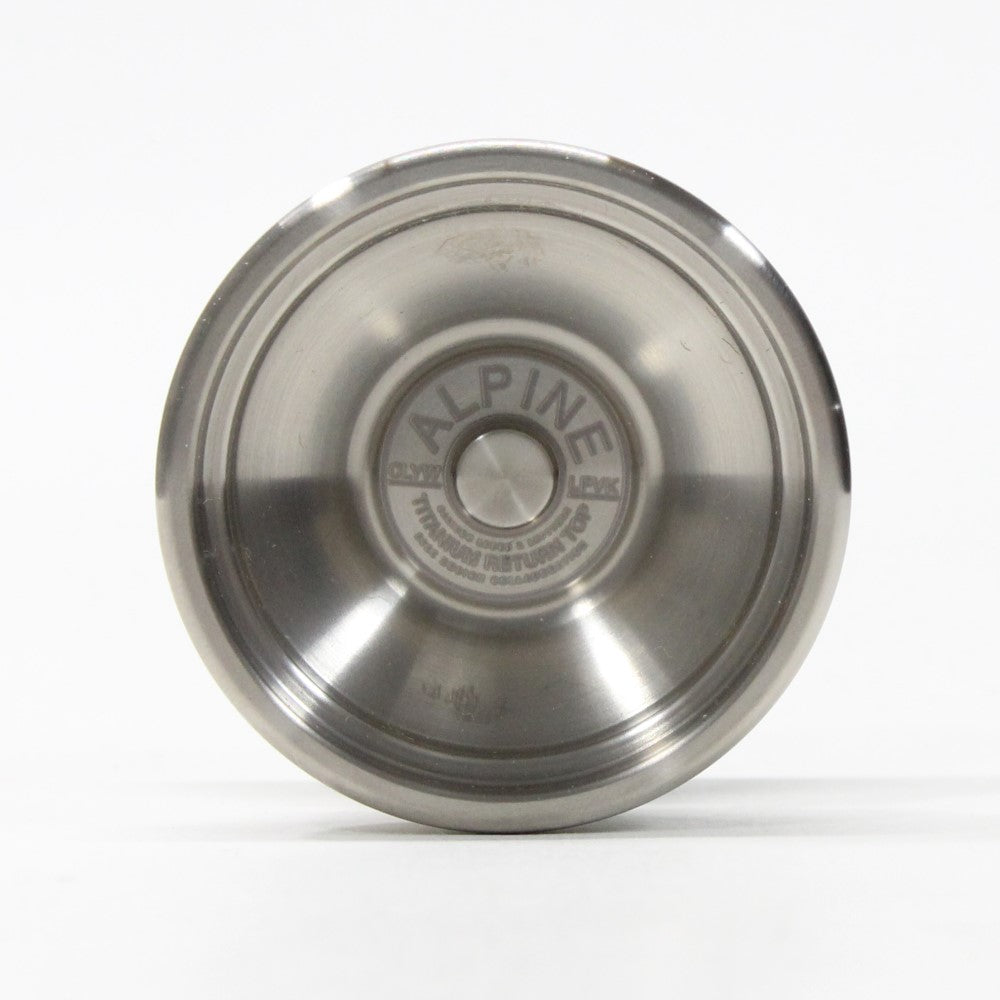 Caribou Lodge x LUFTVERK The Alpine Yo-Yo - Titanium YoYo — view 3