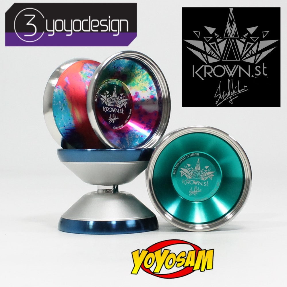 C3yoyodesign Krown ST Yo-Yo - World Champion Shinya Kido Signature YoYo