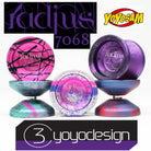 C3yoyodesign Radius Yo-Yo - 7068 Aluminum YoYo - Shion Araya Signature Yo-Yo! - YoYoSam