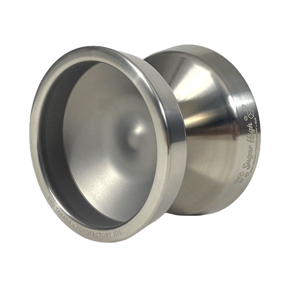 YoYoFactory Sugar High Yo-Yo - Full Sized Titanium - Shu Takada Signature YoYo — view 3