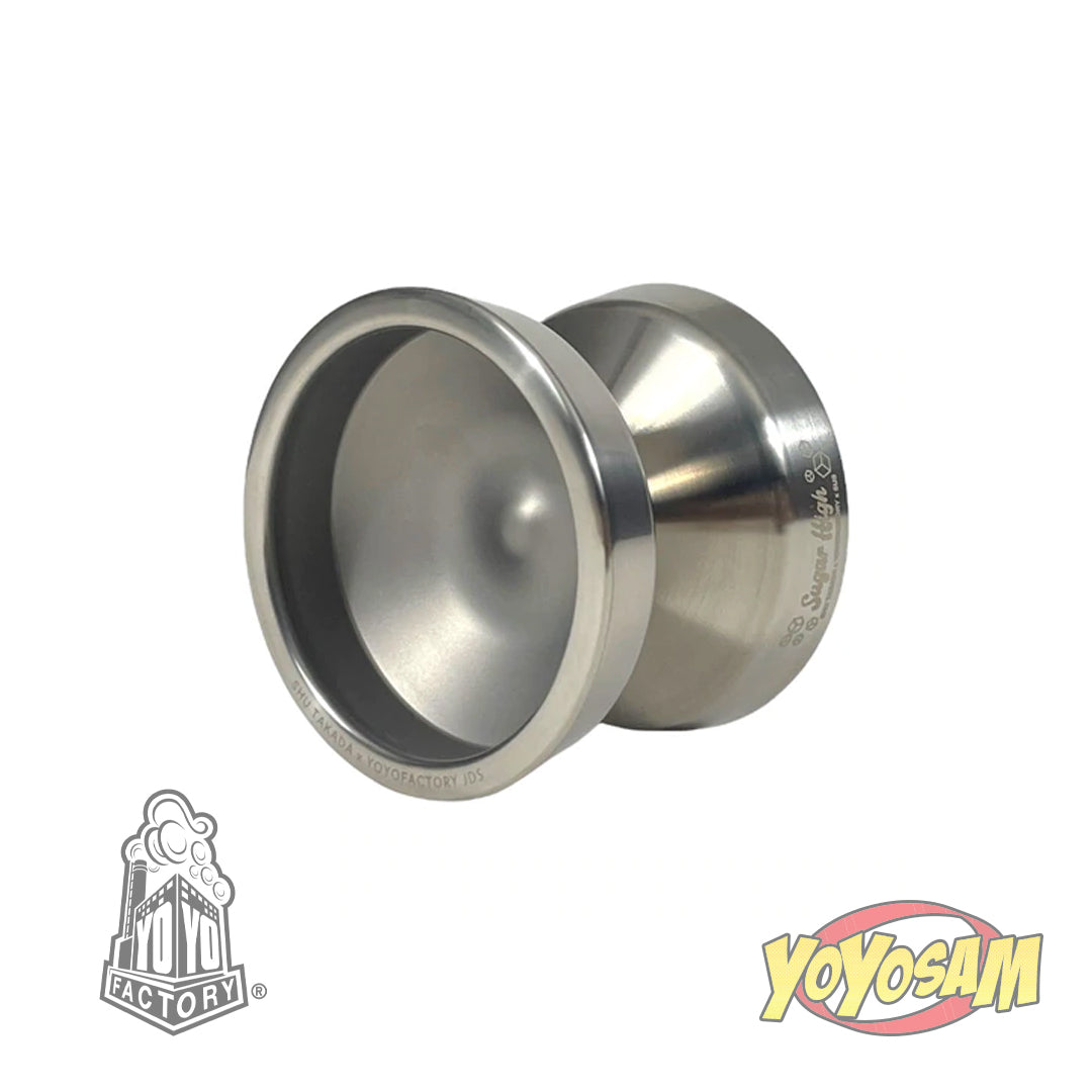 YoYoFactory Sugar High Yo-Yo - Full Sized Titanium - Shu Takada Signature YoYo