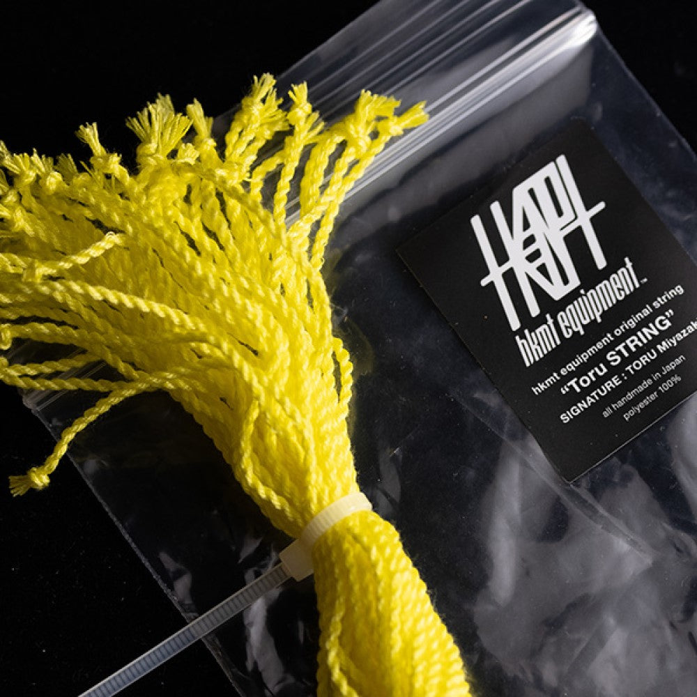 HKMT Equipment Toru Yo-Yo String - Toru Miyazaki Signature - 50 Pack of YoYo Strings — view 4