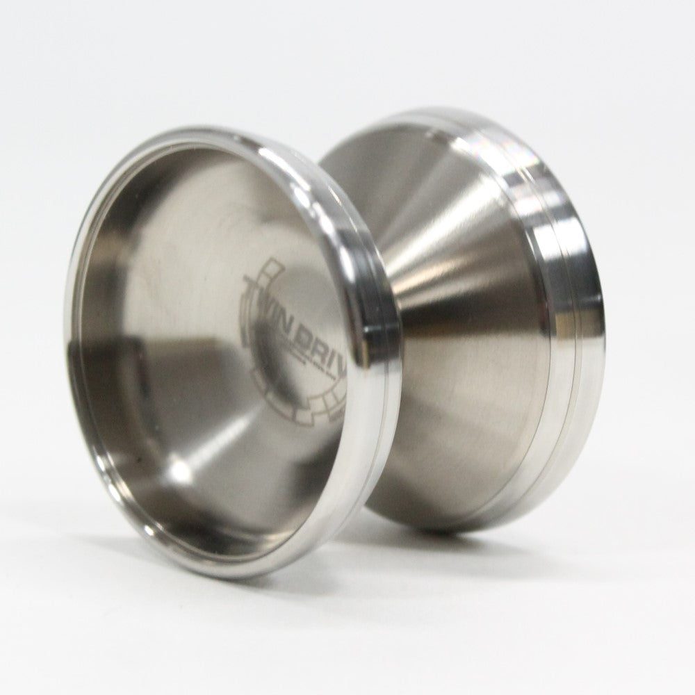 TOP YO Twin Drive Yo-Yo - Titanium with Stainless Steel Rim YoYo - YoYoSam