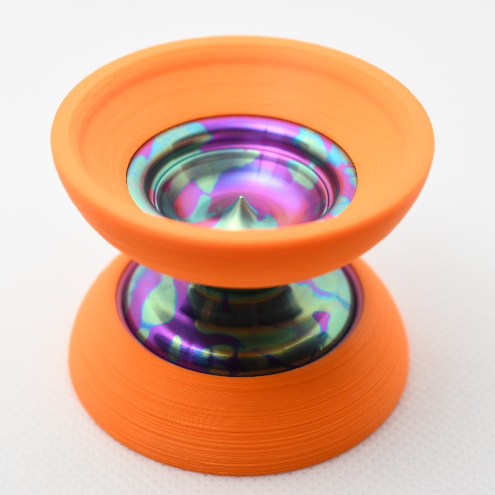 Lathed Back Design Bangarang Yo-Yo - Mini Titanium YoYo — view 7