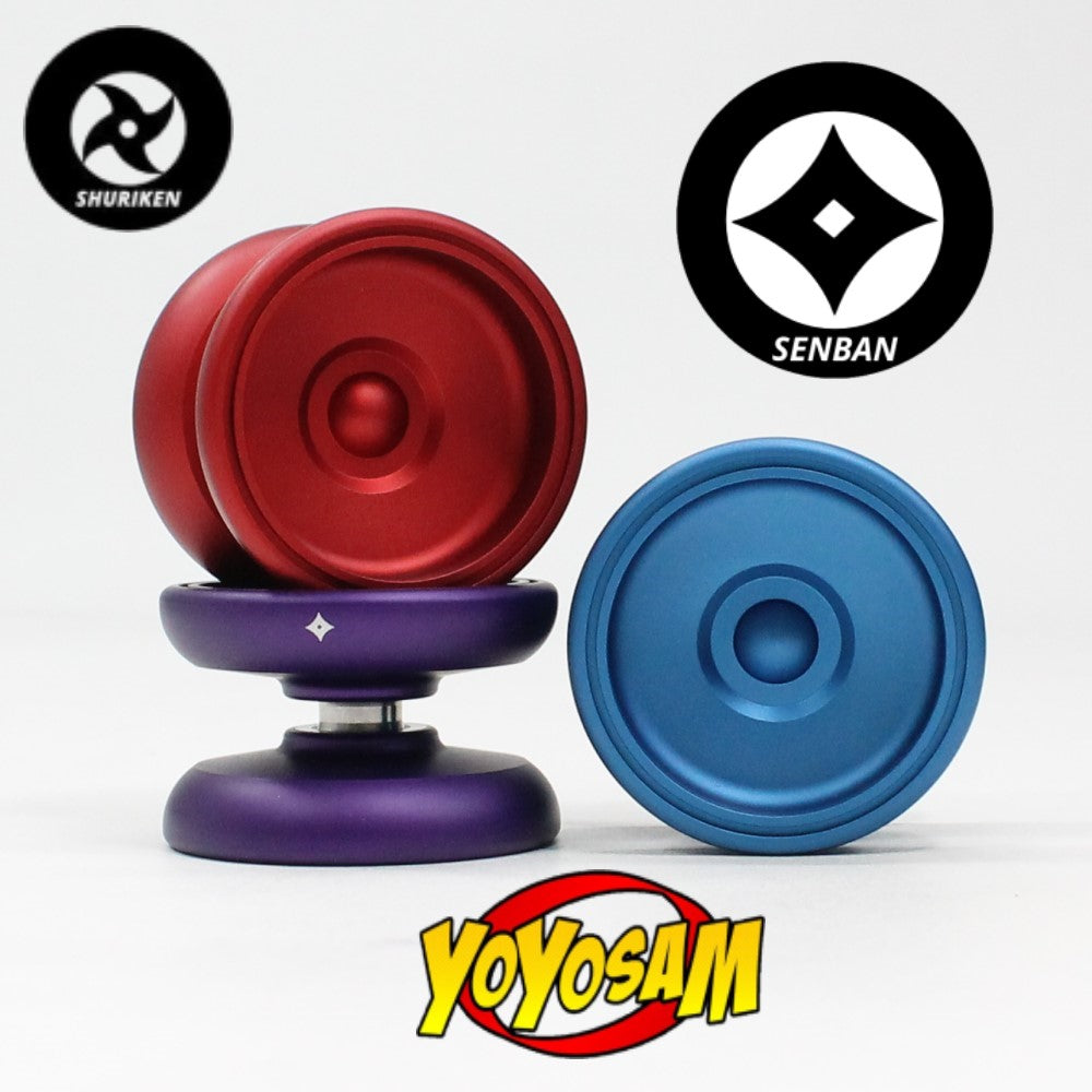 Shuriken Senban Yo-Yo - Slimline 7068 Mono-Metal YoYo