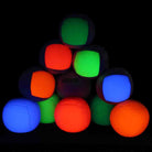 Zeekio Lunar Juggling Balls - 110g Professional UV Reactive 6 Panel Ball - Pack of 3 — view 3