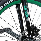 Nimbus 27.5" Oracle Unicycle - Mountain - Green Rim, Black Frame — view 5
