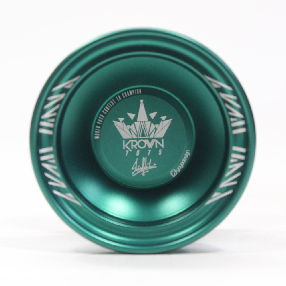 C3yoyodesign Krown 7075 Yo-Yo - 7075 Aluminum - SHINYA KIDO Signature YoYo — view 3