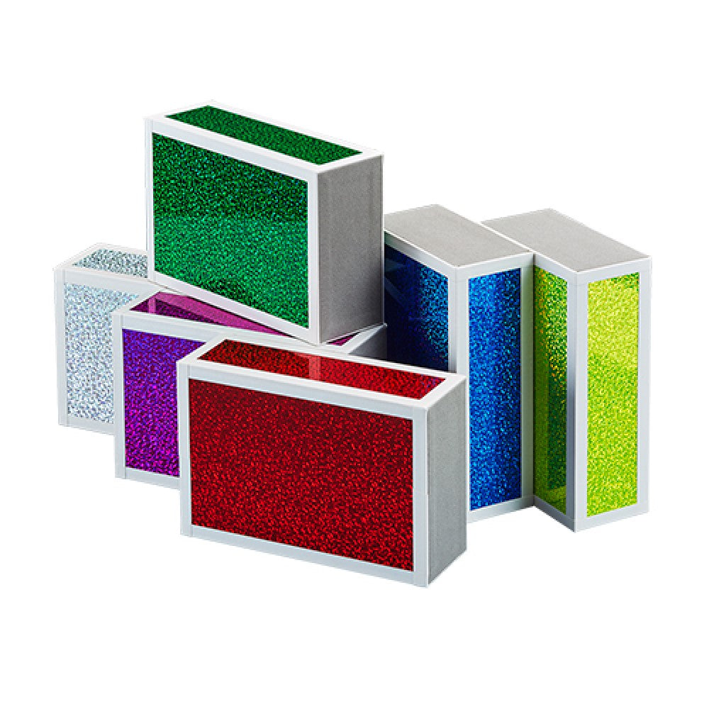 Henrys Juggling Wooden Cigar Box - Glitter Colors with White Tape - YoYoSam