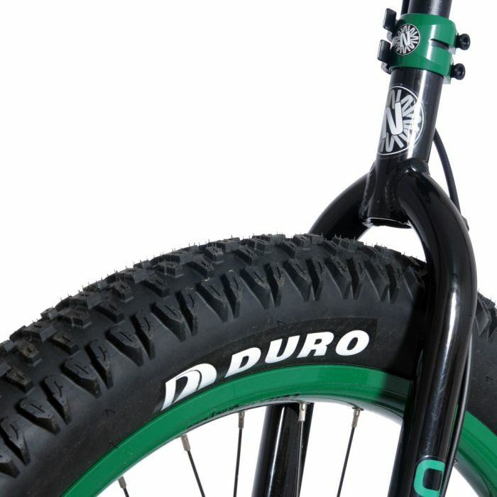 Nimbus 27.5" Oracle Unicycle - Mountain - Green Rim, Black Frame — view 6